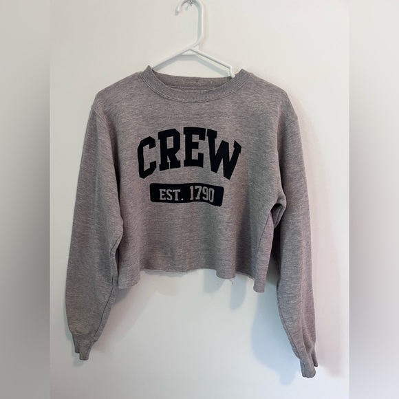 Cropped sweatshirt - Picture 4 of 4